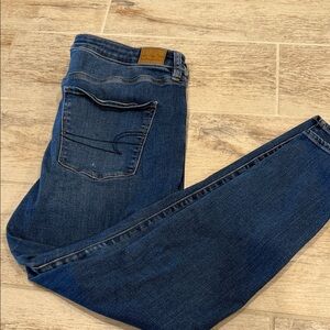 American Eagle Women,s Blue Jeans
